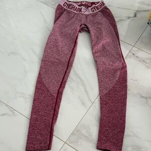 Gymshark red Leggings